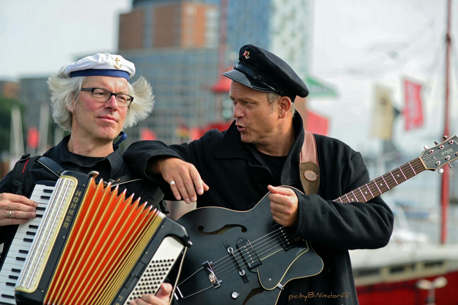 Jensen Alberz und Hinnerk Andresen