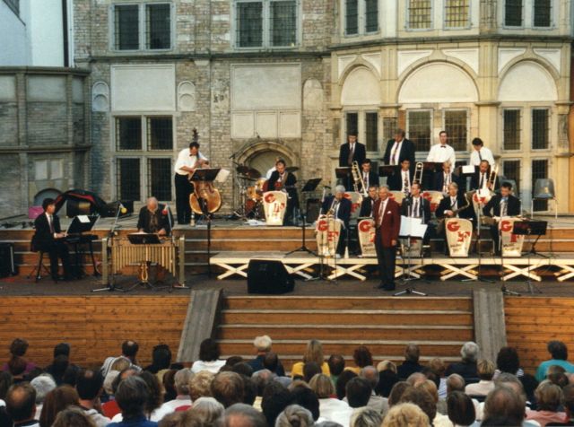 Andereas mit Wolfgang Schlüter